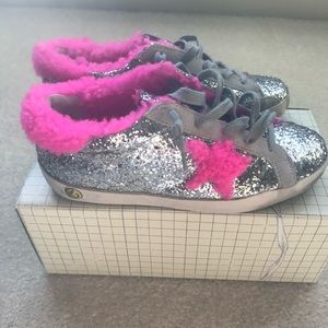 Kids golden goose size 32